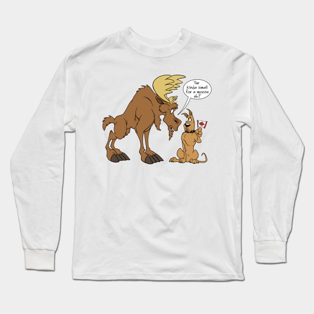 Dane and Moose Long Sleeve T-Shirt by DaleToons